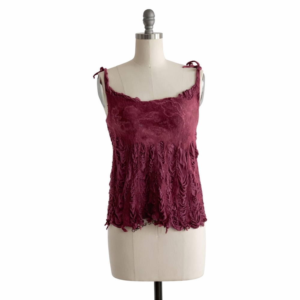 ✨ One-of-a-Kind Eco-Friendly Reversible Wool Top ✨